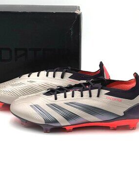 NEW adidas Predator Elite FG Soccer Cleats Men's Size 9 / Women 10 Platinum